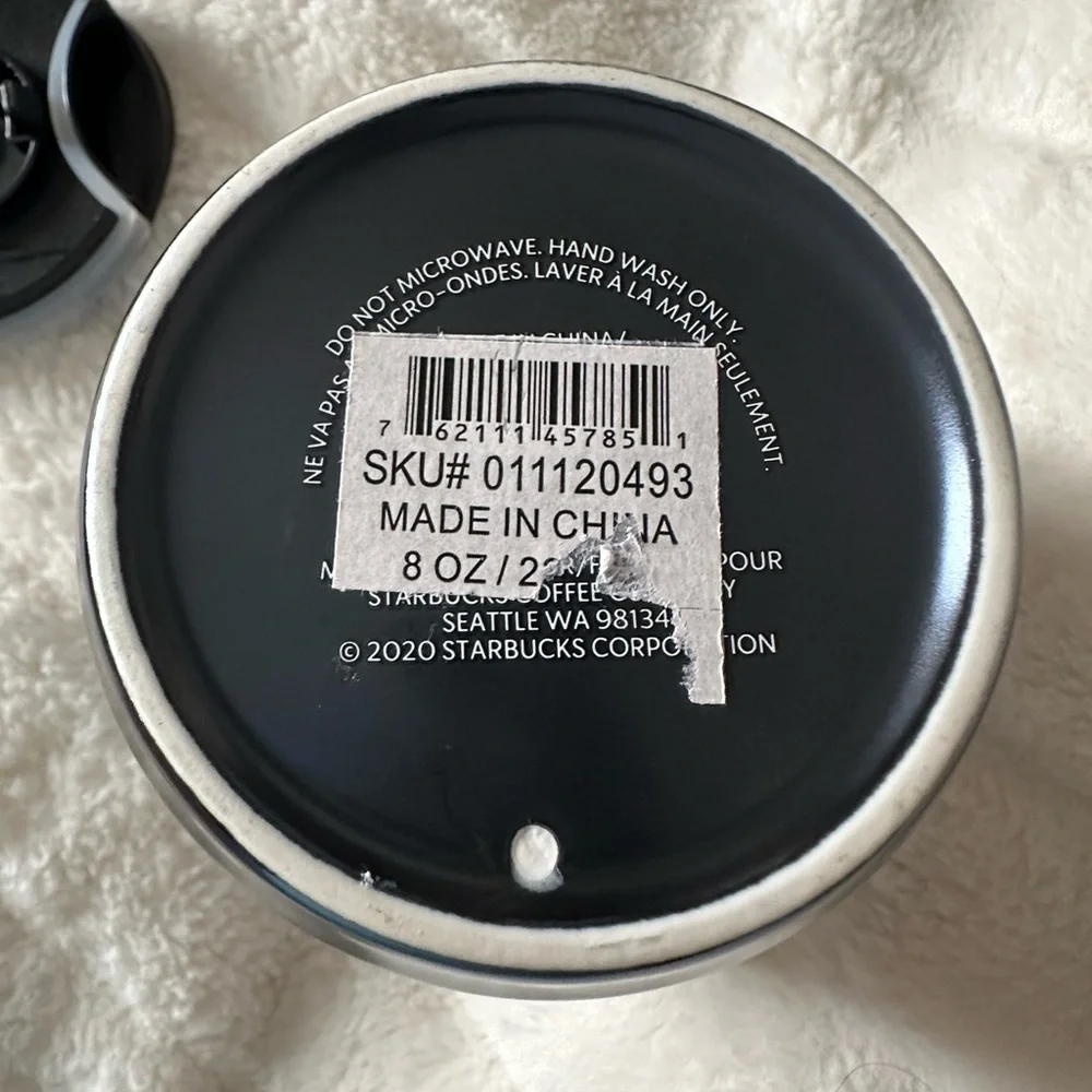 Starbucks 2020 Blue Iridescent Double Walled Tumbler, 8‎ oz.